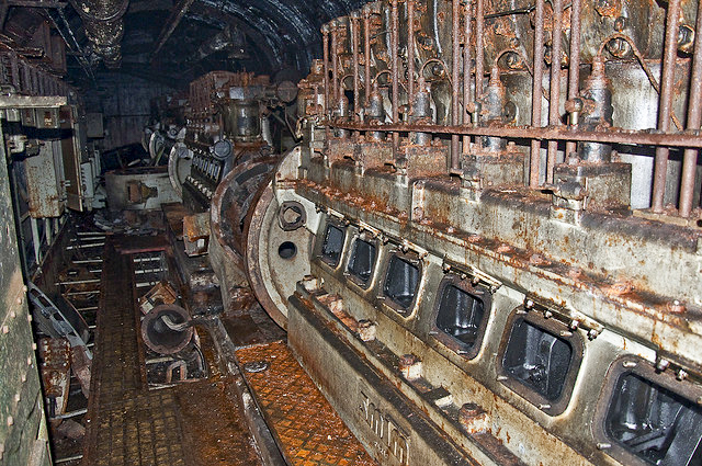 Ligne Maginot - MONTE GROSSO (MG) - E02 - (Ouvrage d'artillerie) - L'usine électrique
