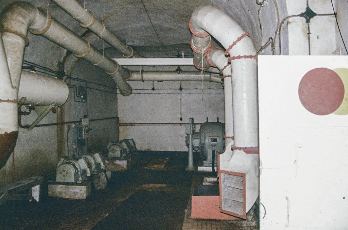 Ligne Maginot - MONTE GROSSO (MG) - E02 - (Ouvrage d'artillerie) - Usine, convertisseurs des tourelles