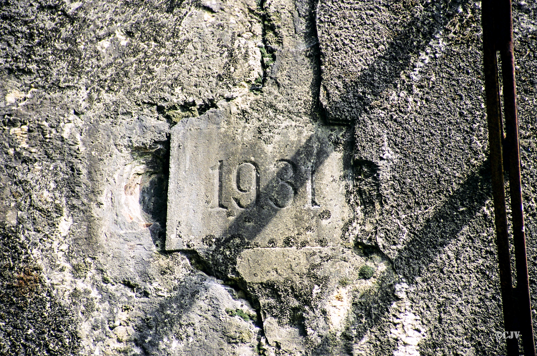 Ligne Maginot - BUCHHOLZBERG (I / 79° RIF) - (Abri) - Cartouche '1931' sur la façade