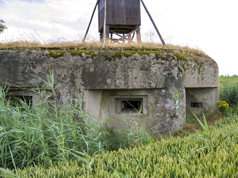 Ligne Maginot - Vue générale extérieure - Façade du blockhaus