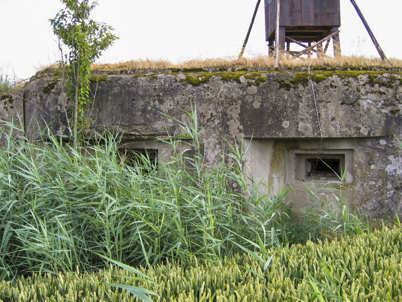 Ligne Maginot - Vue générale extérieure - Façade du blockhaus