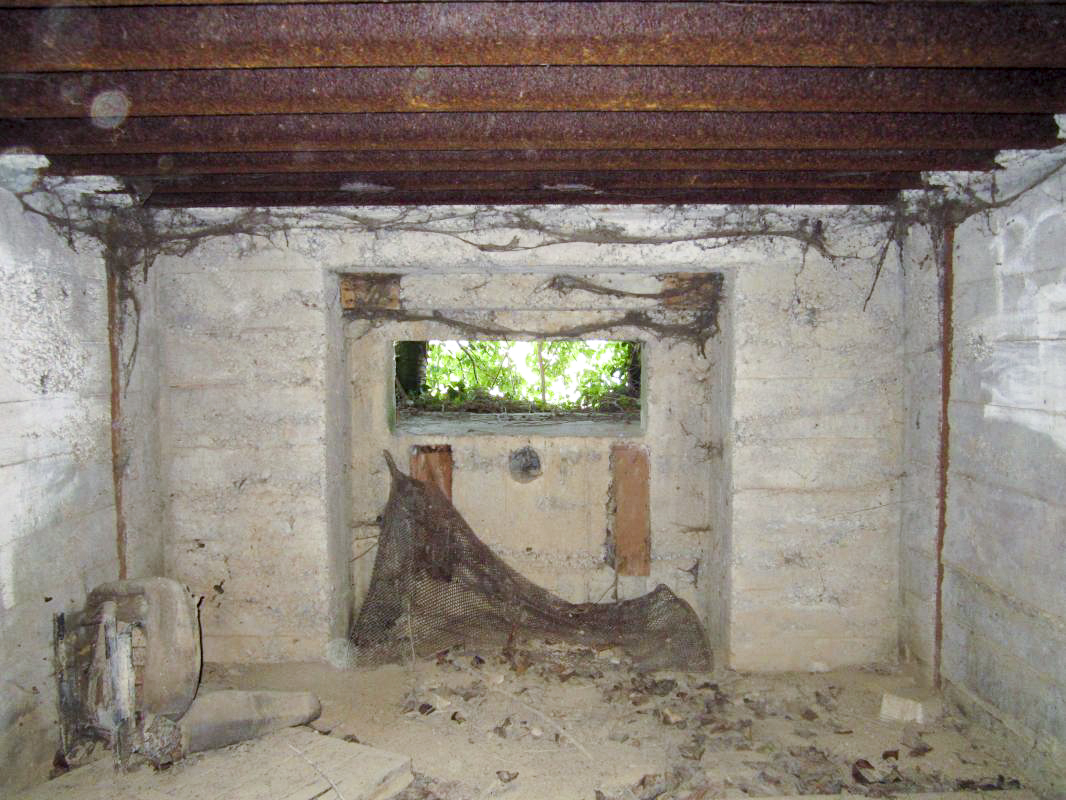 Ligne Maginot - CHATEAU d'EAU ( Blockhaus pour canon ) - Chambre de tir