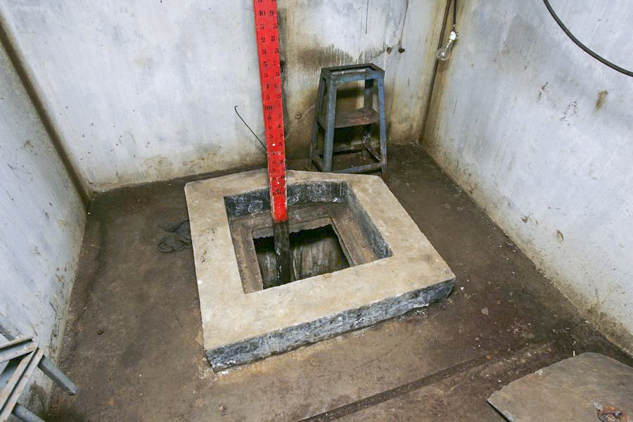 Ligne Maginot - BOIS d'ESCHERANGE - X3 (Quartier Kanfen - I/169°RIF) ( Abri ) - Le puits alimentant l'abri en eau