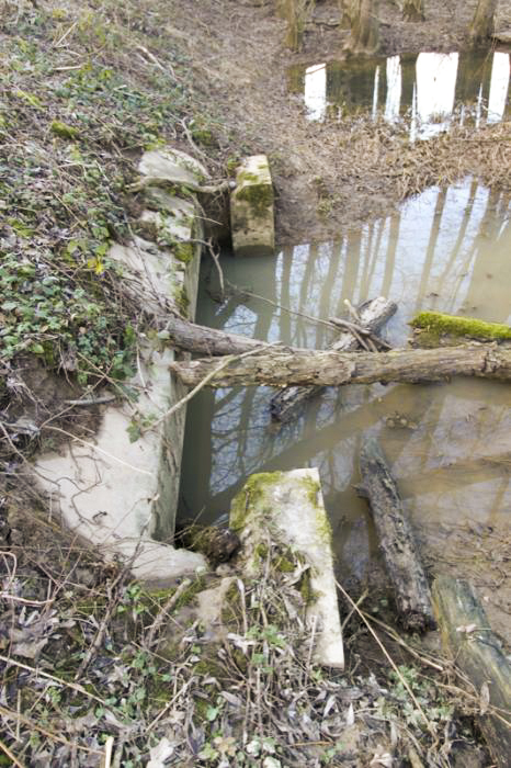 Ligne Maginot - Barrage du HAUSAUERBACH - La prise d'eau de vidange - Antoine SCHOEN