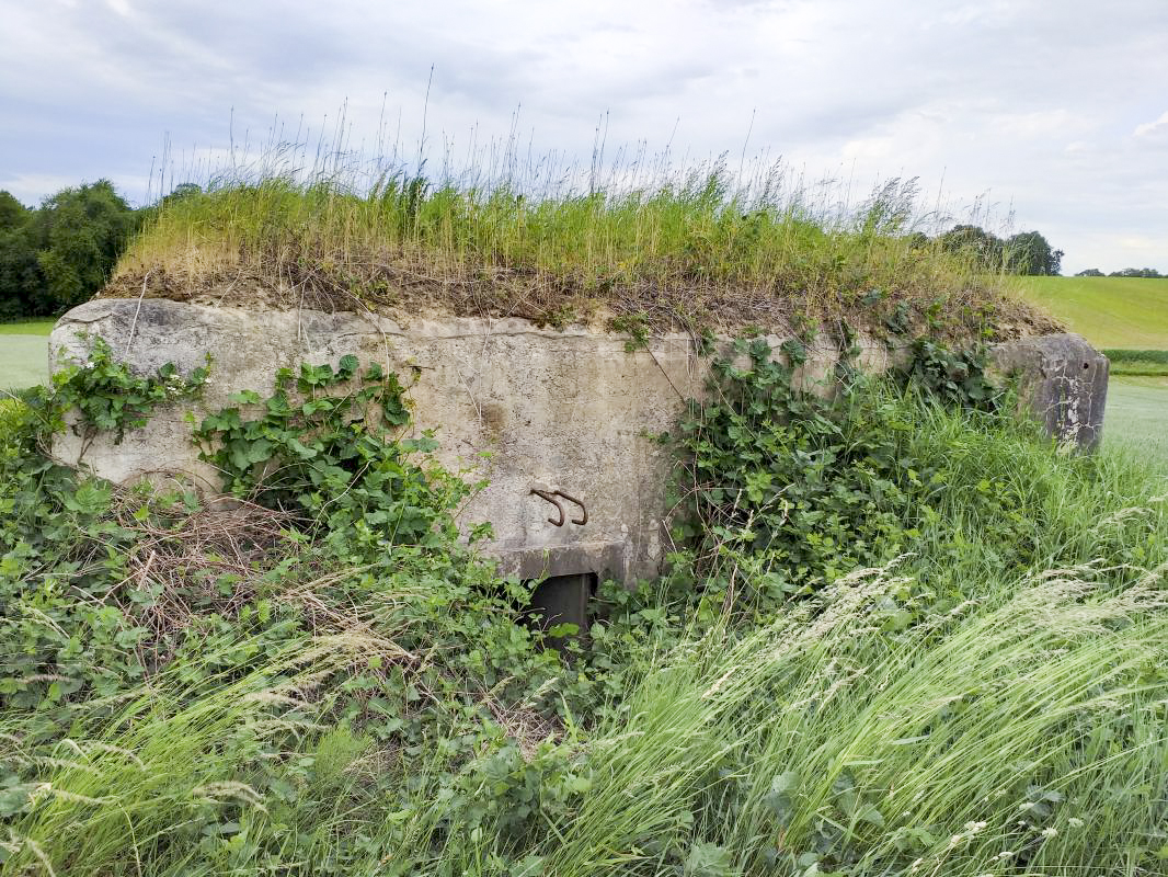 Ligne Maginot - HECKENMUEHLE Centre (Blockhaus pour arme infanterie) - L'entrée