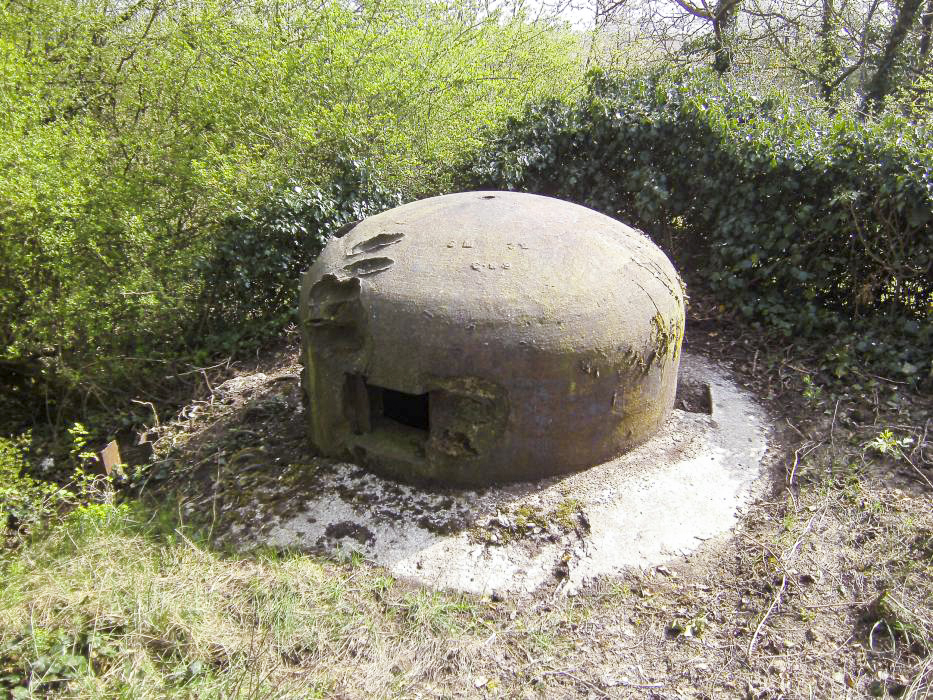 Ligne Maginot - HOFFEN ( Casemate d'infanterie ) - La cloche GFM