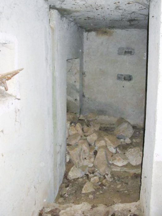 Ligne Maginot - KIRCHGRUBE Sud ( Blockhaus pour canon ) - Vue depuis l'entrée hommes - Antoine SCHOEN