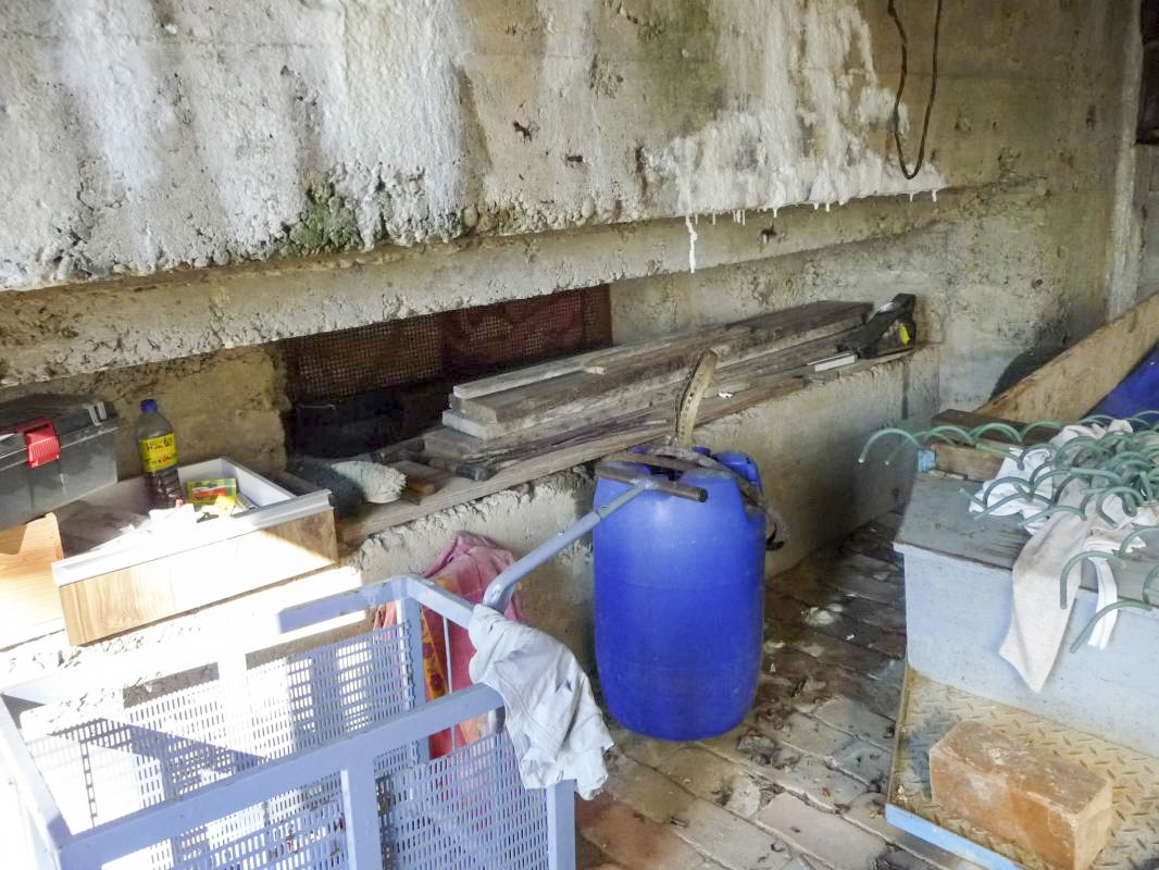 Ligne Maginot - Blockhaus d'OBERROEDERN - Créneau de tir coté est - Philippe Curtet