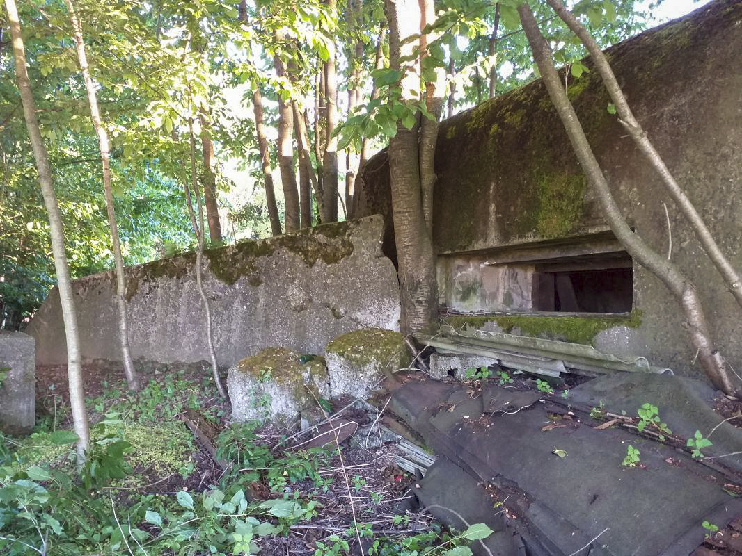 Ligne Maginot - OBERSEEBACH EST - (Blockhaus pour canon) - Créneau AC 47