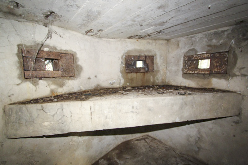 Ligne Maginot - RETENUE DU HAUSAUERBACH - (Blockhaus pour arme infanterie) - Vue intérieure - Antoine SCHOEN