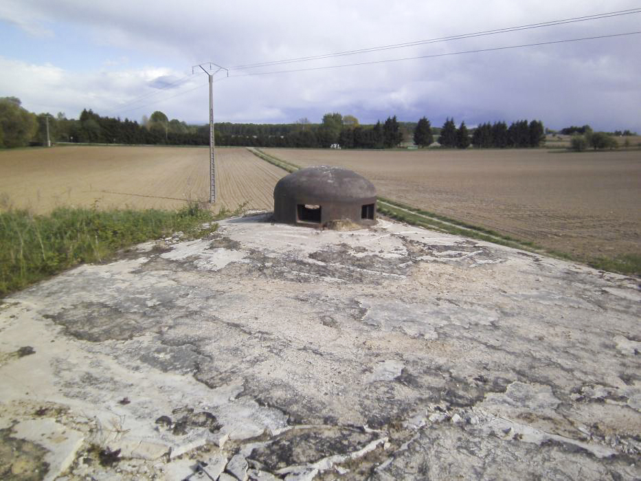 Ligne Maginot - Casemate de la Seltz (ou du Seltzbach) - Cloche GFM sud-est