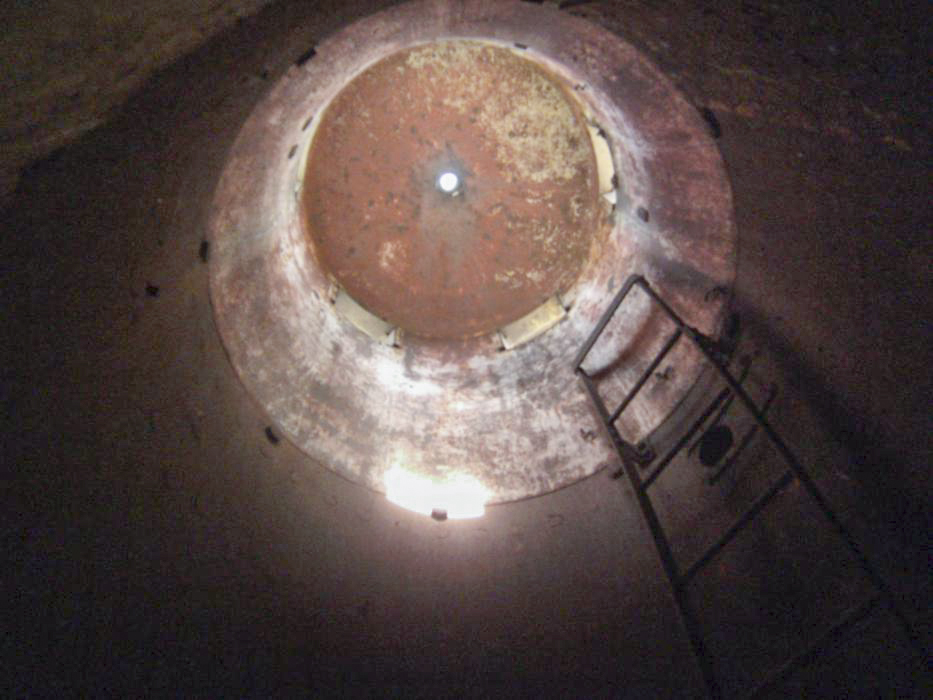Ligne Maginot - Casemate de la Seltz (ou du Seltzbach) - Cloche GFM sud-est