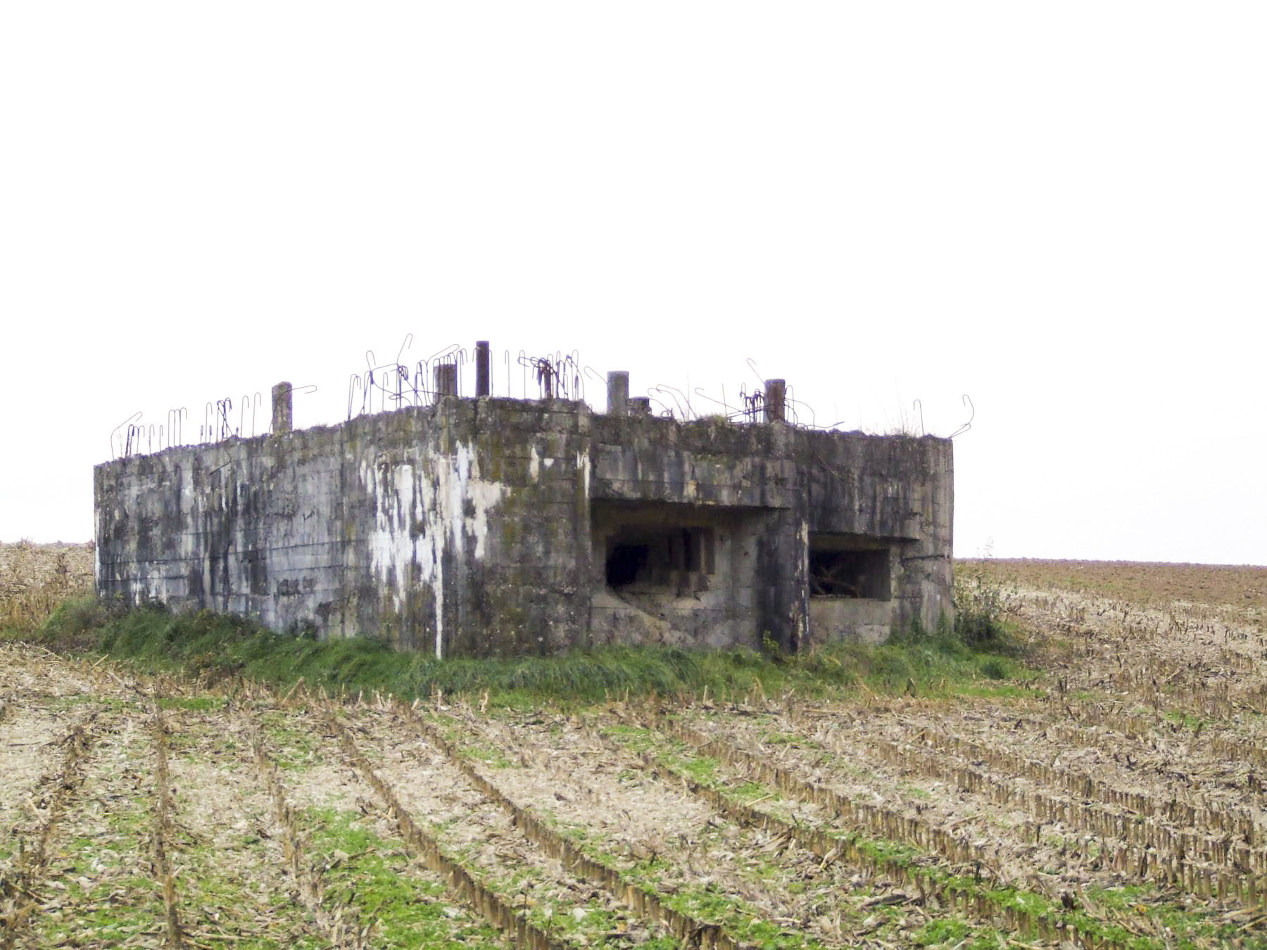Ligne Maginot - WASSERFURSCH - (Casemate d'infanterie) - La casemate est inachevée - STENGER Mathieu