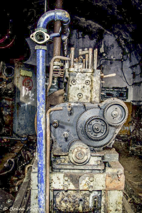 Ligne Maginot - COUME ANNEXE SUD - A32 - (Ouvrage d'infanterie) - L'usine électrique
Moteur Renault de 50 CV