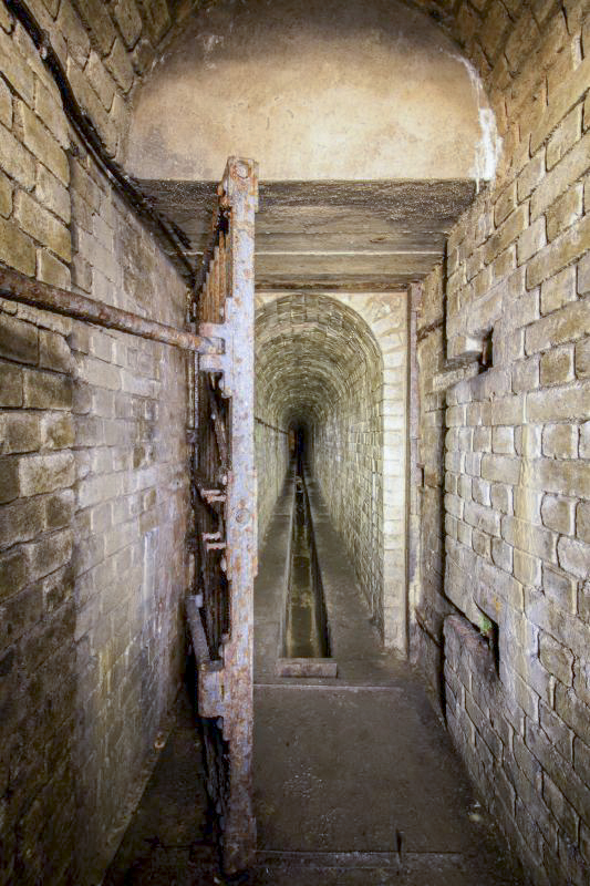 Ligne Maginot - COUME ANNEXE SUD - A32 - (Ouvrage d'infanterie) - Le départ de l'égout de l'ouvrage