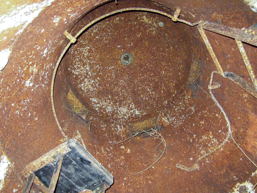 Ligne Maginot - BOIS DE RITTERSHOFFEN 1 - (Casemate d'infanterie - Simple) - Vue interne de la cloche