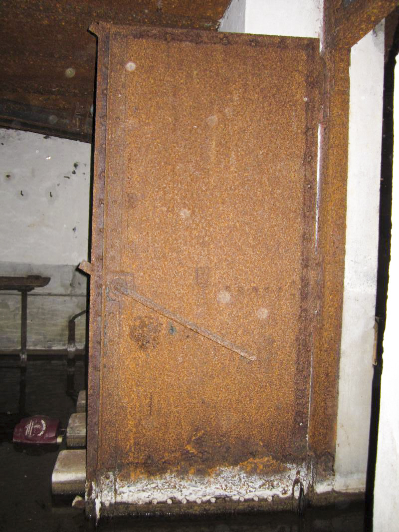 Ligne Maginot - BOIS DE RITTERSHOFFEN 1 - (Casemate d'infanterie - Simple) - Porte de la chambre de tir