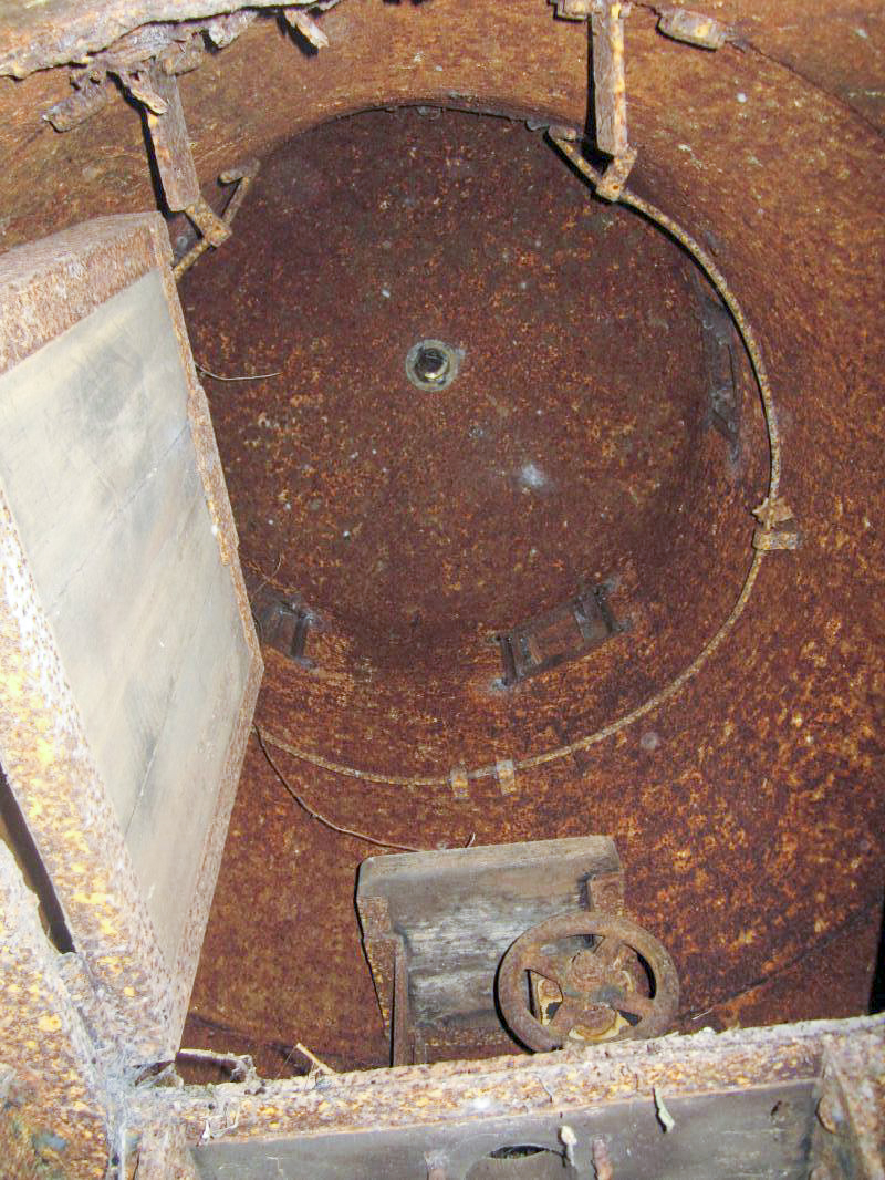 Ligne Maginot - BOIS DE RITTERSHOFFEN 4 - (Casemate d'infanterie - Simple) - Vue interne de la cloche
