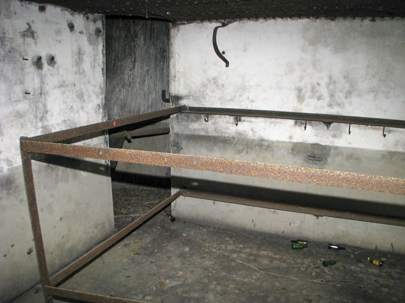Ligne Maginot - Casemate du Bois de Rittershoffen 6 - Chambrée de la troupe
