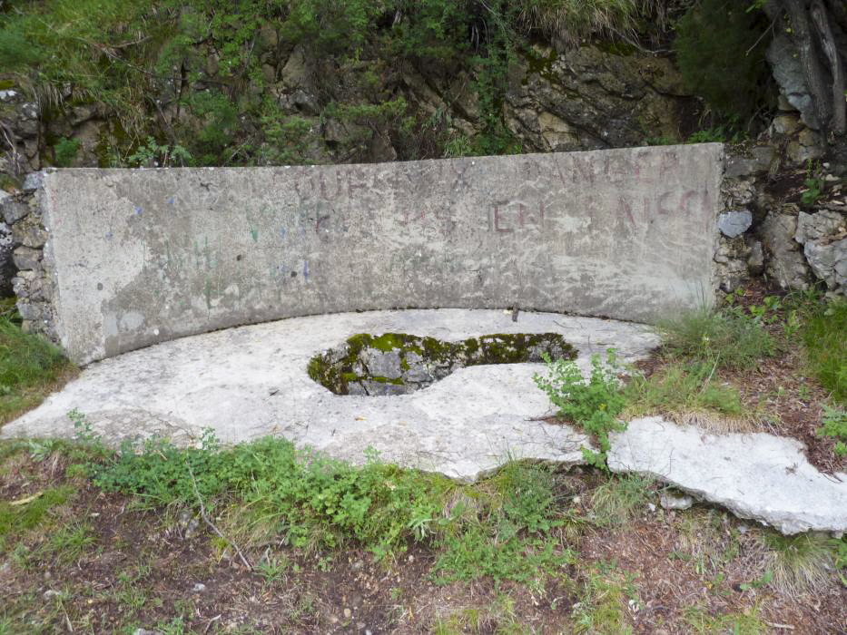 Ligne Maginot - COL de ROULABRE ( Unité de repérage par le Son ) - Système de localisation par le bruit expérimental