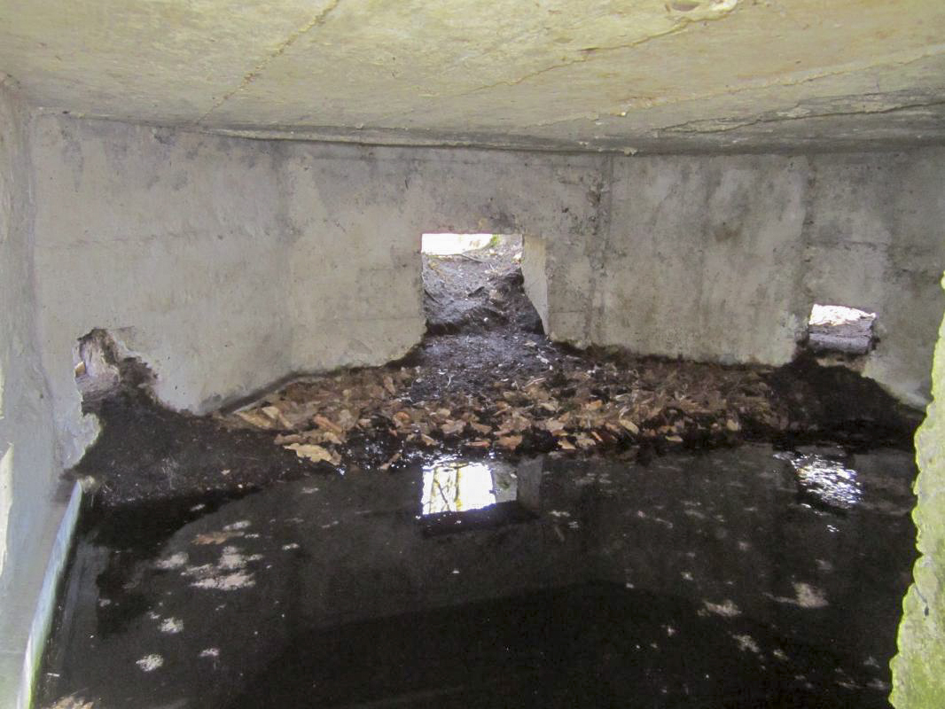 Ligne Maginot - BOIS de RITTERSHOFFEN a (Blockhaus pour arme infanterie) - Vue interne