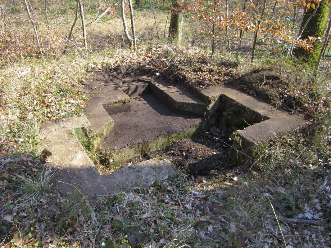 Ligne Maginot - CHENAIE 2 - (Cuve pour arme d'infanterie) - 