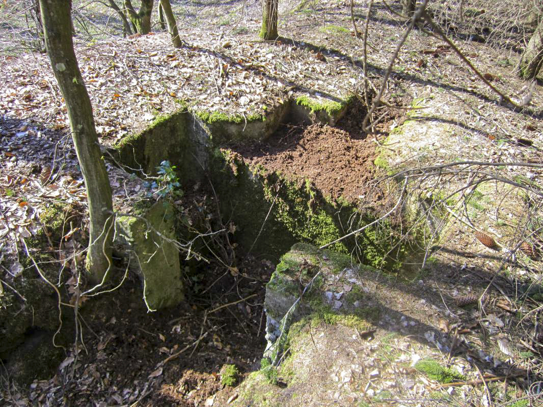 Ligne Maginot - CHENAIE 8 - (Cuve pour arme d'infanterie) - 