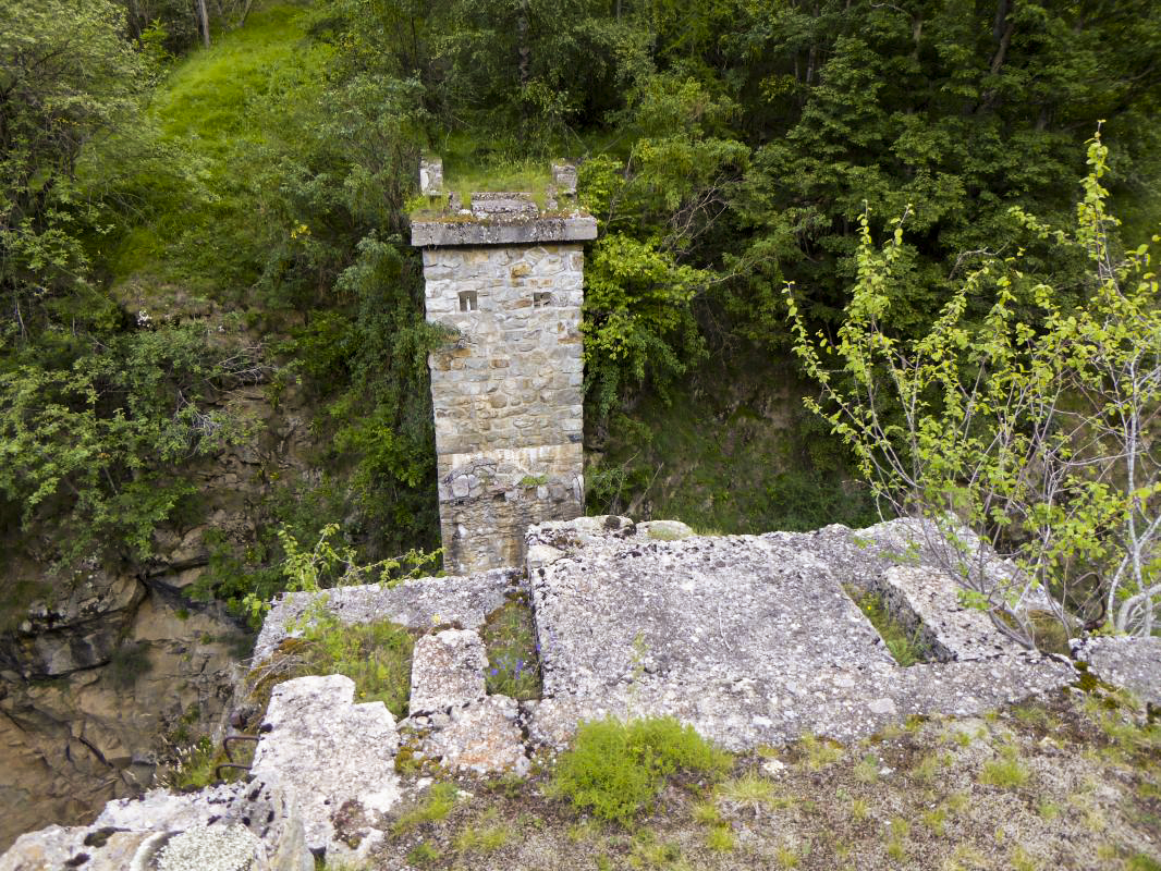 Ligne Maginot - 81 - PONT HAUT - (DMP - Dispositif de Mine Permanent) - Le pont en l'état depuis 1940