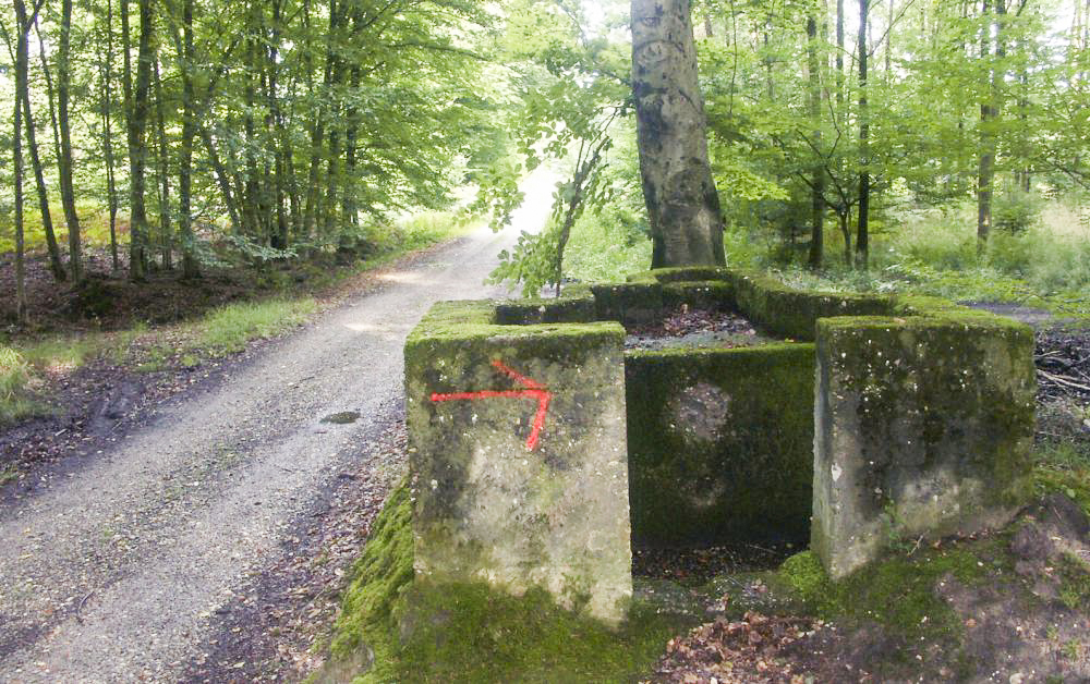 Ligne Maginot - KOENIGSBRUCK 1 (Cuve pour arme d'infanterie) - Vue d'ensemble - Pascal LAMBERT