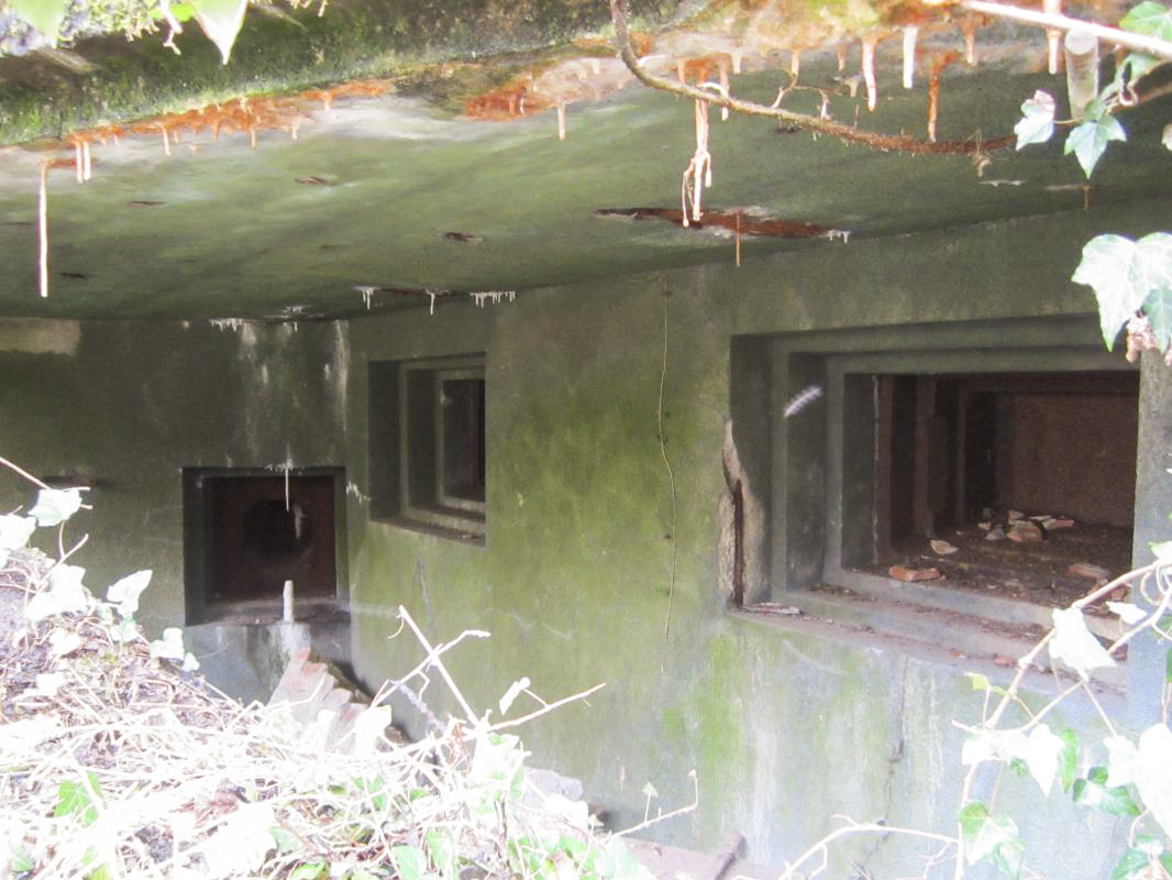 Ligne Maginot - KOENIGSBRUCK NORD - (Casemate d'infanterie) - Créneaux de la chambre de tir - gregfuchs