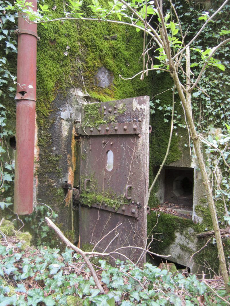 Ligne Maginot - KOENIGSBRUCK NORD - (Casemate d'infanterie) - Entrée et créneau FM - gregfuchs