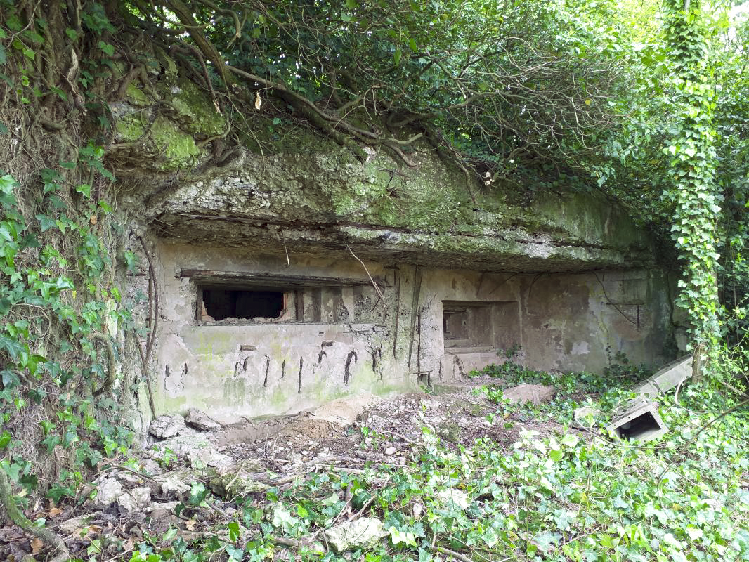 Ligne Maginot - KUBELMUEHLE 1 (AVANT POSTE) - (Blockhaus pour canon) - Créneaux mitrailleuse et AC 47 - gregfuchs