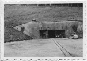 Ligne Maginot - SIMSERHOF - (Ouvrage d'artillerie) - L'entrée munitions sous l'occupation