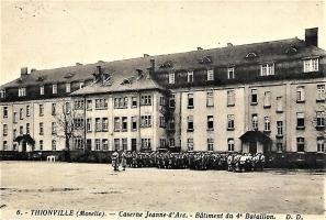 Ligne Maginot - QUARTIER JEANNE D'ARC - (Camp de sureté) - THIONVILLE Caserne Jeanne d'Arc
Bâtiment du 4° Bataillon