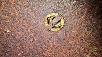 Ligne Maginot - PETIT REDERCHING - (Abri) - Bague de fixation pour périscope de la cloche GFM 