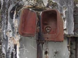 Ligne Maginot - ACHEN NORD EST - (Casemate d'infanterie - double) - Le caisson du projecteur