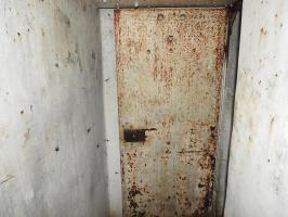 Ligne Maginot - D4 - (Chambre de coupure - Avec central) - La porte intérieure