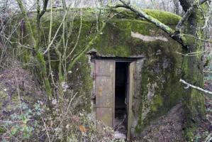 Ligne Maginot - GUCKENBERG 9 - (Observatoire d'artillerie) - Façade arrière