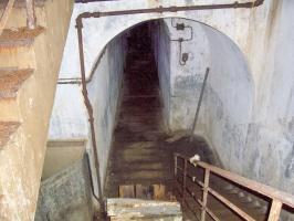 Ligne Maginot - PETIT REDERCHING - (Abri) - Pied de la cage d'escalier du coffre est