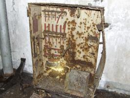 Ligne Maginot - ACHEN NORD EST - (Casemate d'infanterie - double) - Une armoire à outils