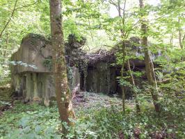Ligne Maginot - SELTZBACH 5 - (Blockhaus pour arme infanterie) - Le bloc détruit