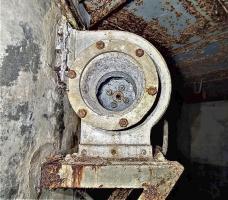 Ligne Maginot - PETIT REDERCHING - (Abri) - Ventilateur de mise en surpression de la caponnière