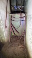 Ligne Maginot - PETIT REDERCHING - (Abri) - Echelle permettant d'accéder au local du piquet de garde sans passer par l'escalier