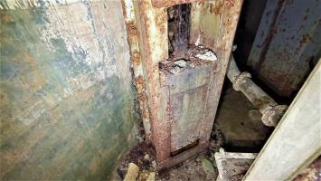 Ligne Maginot - PETIT REDERCHING - (Abri) - Contrepoids du plancher mobile de la cloche GFM 