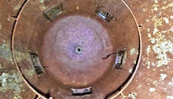 Ligne Maginot - PETIT REDERCHING - (Abri) - Vue de dessous de la cloche GFM