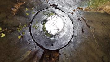 Ligne Maginot - HOCHWALD C9 - (Casemate d'infanterie) - Puits de la cloche GFM 