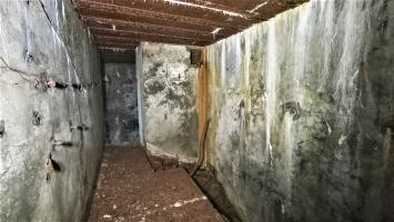 Ligne Maginot - HOCHWALD C9 - (Casemate d'infanterie) - L'escalier à l'étage supérieur
