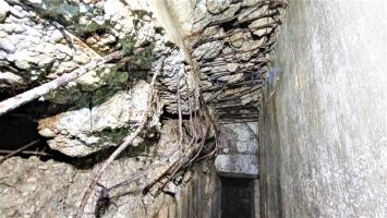 Ligne Maginot - HOCHWALD C6 - (Casemate d'infanterie - double) - Plafond de l'accès au local des filtres