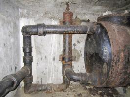 Ligne Maginot - SOUFFLENHEIM (II / 23° RIF) - (Abri) - Fosse chimique Asepta
Conduits et agitateur