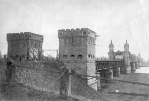 Ligne Maginot - Avant poste du Pont rail de Roppenheim - Le pont de Roppenheim, coté français